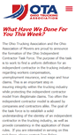 Mobile Screenshot of ohiotrucking.org