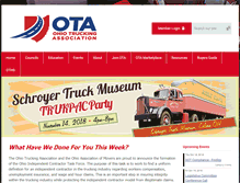 Tablet Screenshot of ohiotrucking.org